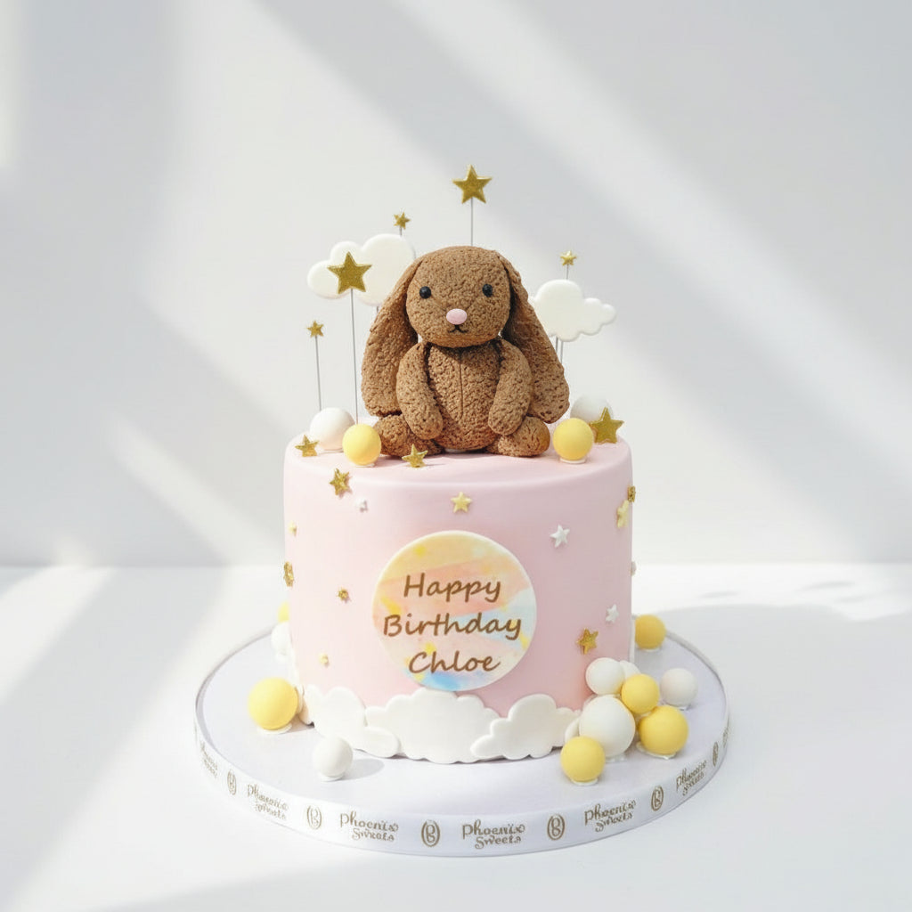 Butter Cream Cake - Precious Bunny Cake