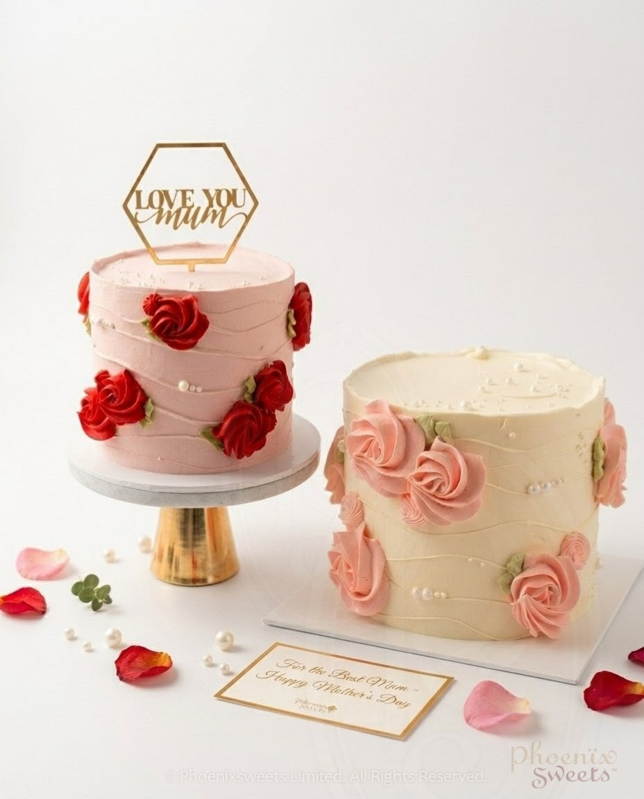 Butter Cream Cake - Mother's Day Cake 2026 - Swirl of Grace
