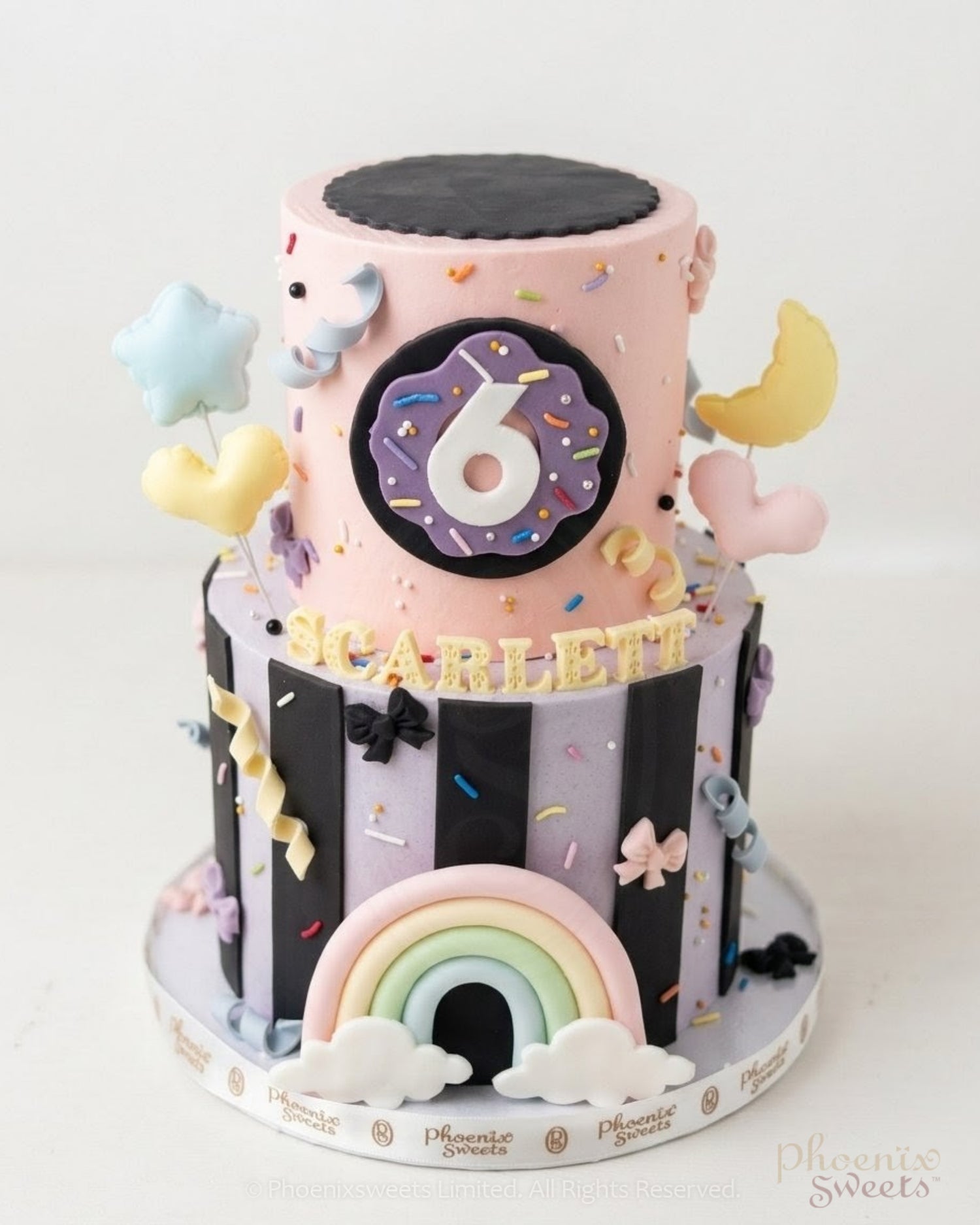 Butter Cream Cake - Character Theme Cake (2 tiers) - Kuromi