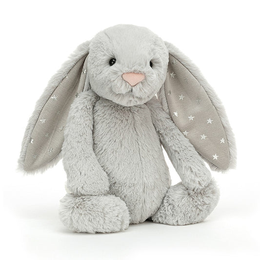 Jellycat Soft Toy - Bashful Shimmer Bunny Medium (31cm tall)
